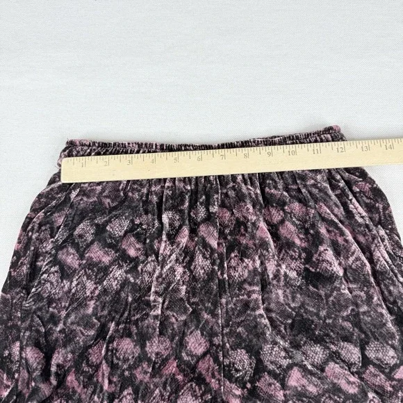 Johnny Was Los Angeles Women's XS Ulla Velvet Wide Leg Pants Embroidered Pocket - Picture 9 of 15